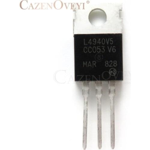 10pcs/lot L4940V5 REG LDO 5V 15A TO220 In Stock