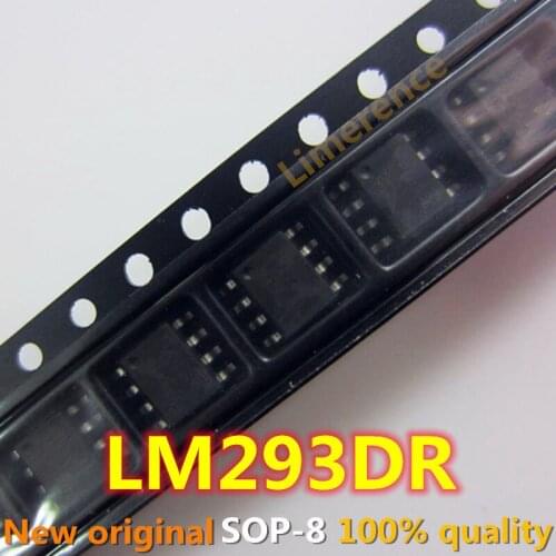 10pcs/lot LM293 LM293DR SOP-8 Comparators 2-36V Dual -25 to 85 deg C new original