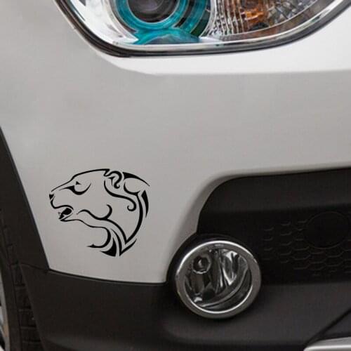 13.1*11.4CM Coolest Polar Bear Car Sticker Bumper Window Decoration Black/Silver C12-0427