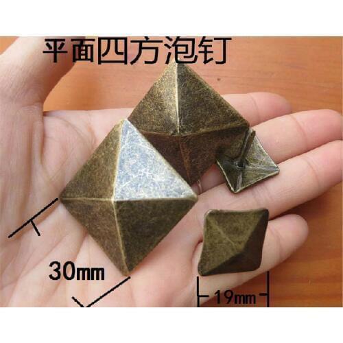 19MM Quartet Furniture Hardware Sofa Nails decorative antique bronze doornail Nails thick