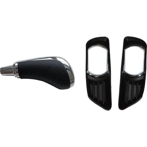 1x AT Car Shift Gear Knob for Toyota Corolla Land Cruiser Avensis & 1Pair Bumper Fog Light Covers for Toyota Camry XV40