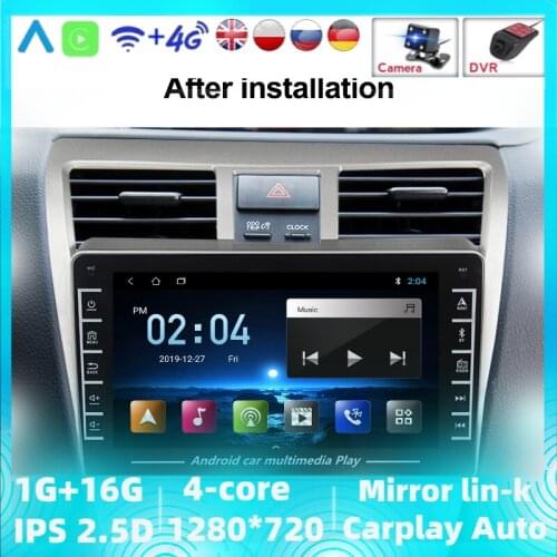 2 Din Car Radio GPS Auto Stereo 8" Car Radio For Toyota VIOS 2007 2008 2009 2010-2012 Android 8.1 Video Multimedia Player WiFi