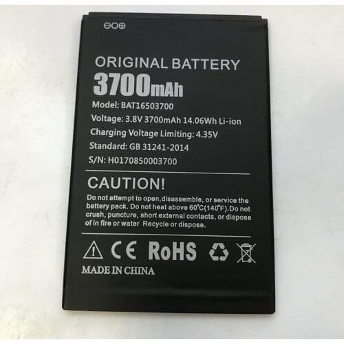 3700mAh Battery for DOOGEE X7/X7 PRO/X7PRO BAT16503700 Batteries + track code