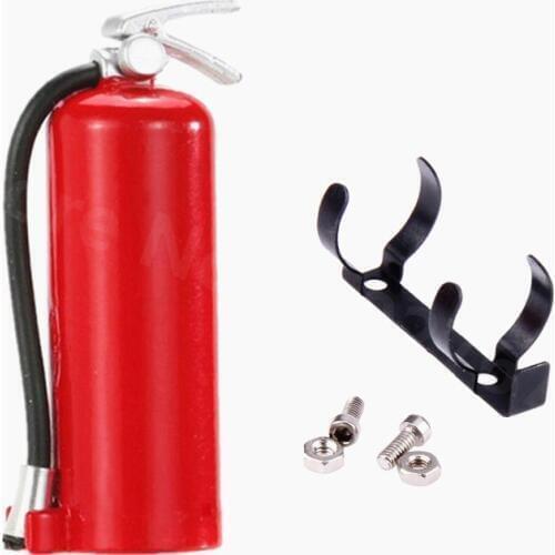 RC Cars 1/10 RC Crawler Accessory Parts Fire Extinguisher Model For Axial Wraith SCX10 90046 TRX4 Rock Crawler TAMIYA CC01 D90