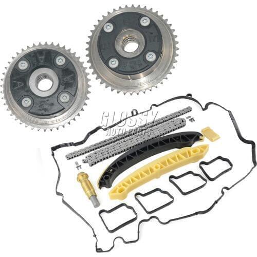 AP02 For Mercedes C E M271 1.8L Petrol VVT Camshaft Gears & Timing Chain Kit & Gasket
