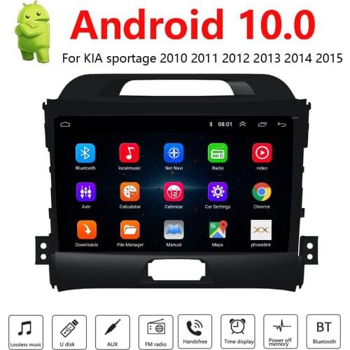 2Din Car Android 9.1 2+32GB Radio multimedia player for KIA sportage 2010 2011 2012 2013 2014 2015 2 Din autoradio video GPS Nav