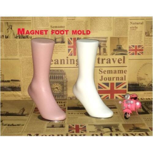 Free Shipping!! High Quality Men Plastic Foot Mannequin Male Mannequin Foot Made In China