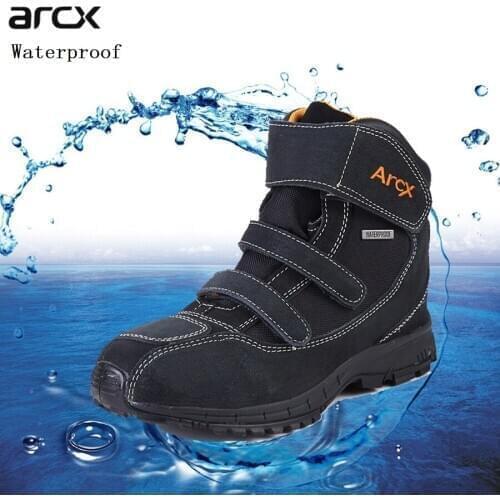 Free shipping 1pair Professional Motorcycle Offroad Motocross MX GP Racing Sport Leather Waterproof Motorcycle Boots Shoes