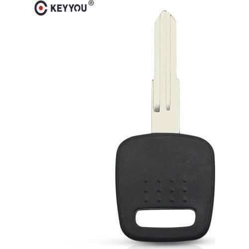 KEYYOU 10x Transponder Blank Car Chip Key Shell Fob Key Case For Nissan Micra Almera Primera A32 Transponder Key Shell