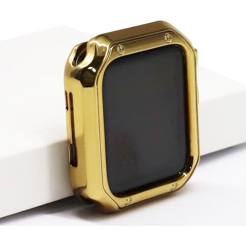 Cover For Apple Watch TPU Case 44mm 40mm 42mm 38mm soft Shockproof Protector Shell iwatch Series SE 6 5 4 3 2 Accessories
