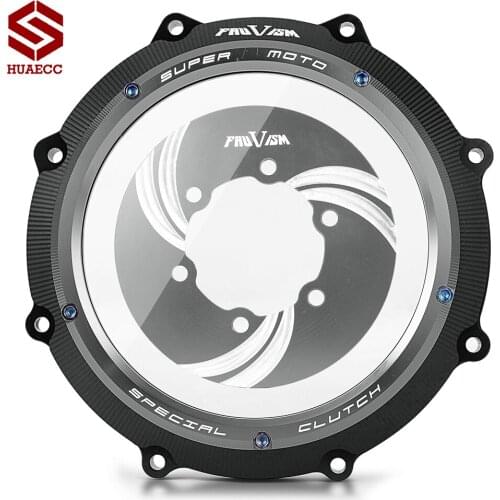 CNC V-max 1700 Engine Clear Clutch Cover Protector Guard for Yamaha Vmax 1700 2009-2020 2019 2018 2017 2016 2015 2014 2013 2012