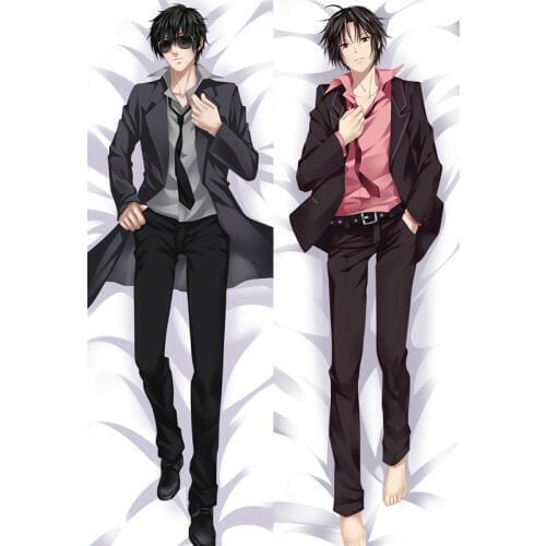 Japanese anime Decorative Hugging body pillow cover cases diy boy Double-Sided 2Way 2WT 50X160CM