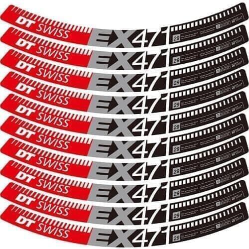 DT EX471 wheel set sticker mountain wheel rim rim bicycle sticker custom bicycle personality change color