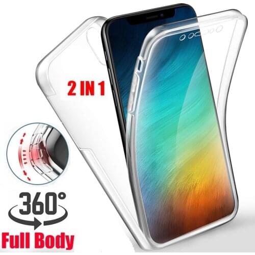 360 Double Silicone Case for Huawei Honor 7A 7C Pro Mate 40 20 30 Pro Full Body PC+TPU Cover DUA-L22 AUM-L29 L41 LND-L29 Fundas