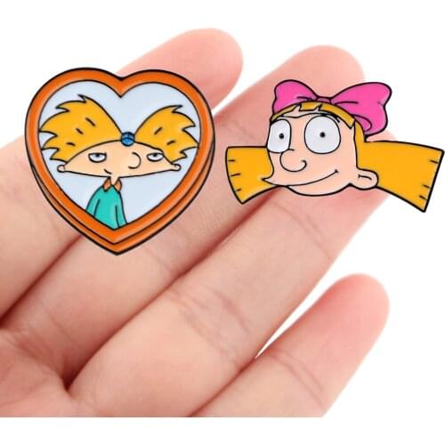 DZ1941 Cartoon Anime Collection Icons Cute Enamel Pin Brooches Badge Backpack Collar Hat Lapel Pin Jewelry Gifts Accessories