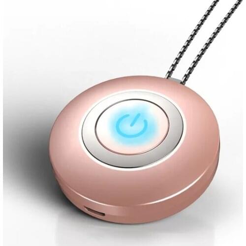 ESTERILUV. Necklace air purifier USB. Cleaning made air negative ION. Pendant personal