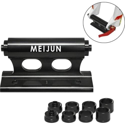 Bike Bicycle Mount Bracket Carrier Quick Release Thru Axle M12 M15 Rack Holder Bicycle Front Fork Holder
