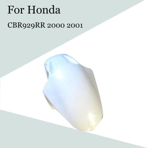 For Honda CBR929RR 2000 2001 Motorcycle Front Mudguard Fender ABS Injection Fairing CBR929RR 00 01 Accessories