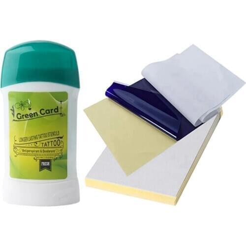 Tattoo Transfer Cream and Tattoo Transfer Paper Set Rotatable Ointment Tattoo Accessories For Transfer Paper Transfer Soap