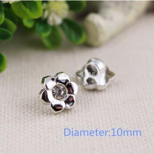 1532647 , 10mm Plastic flower Buttons,50pcs,clothing accessories, DIY handmade materials