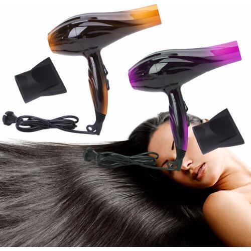Professional Salon Tools Blow Dryer Heat Super Speed Blower Dry Hair Dryers US Plug Gold/Purple