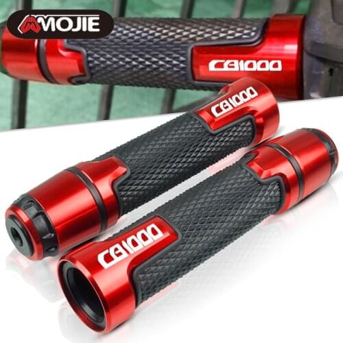 7/8" 22MM CNC Motorcycle handlebar grip handle bar Motorbike handlebar grips FOR HONDA CB1000 BIG ONE SC30 1993 1994 1995 1996