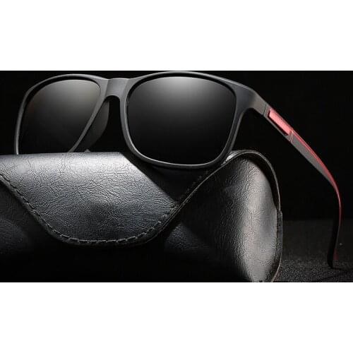 BRAND DESIGN Classic Polarized Sunglasses Men Women Driving Square Frame Sun Glasses Male Goggle UV400 Gafas De Sol