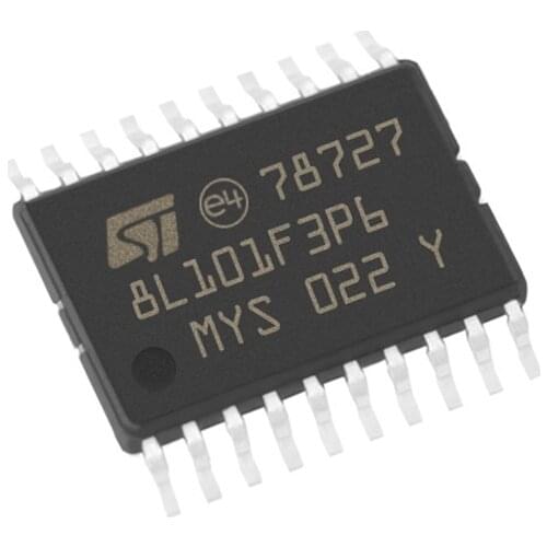 STM32F030F4P6 STM32F042F6P6 STM32F070F6P6 STM8L051F3P6 STM8L101F3P6 STM8S003F3P6 STM8S103F3P6 TSSOP-20 In Stock