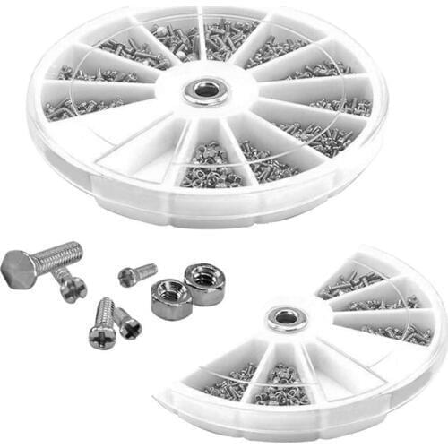 ZXTREE Glasses Screws Nut + Screwdriver Clock Watch Glasses Repair Tool Set Kit For Spectacles And Watches Accessories ZNS34