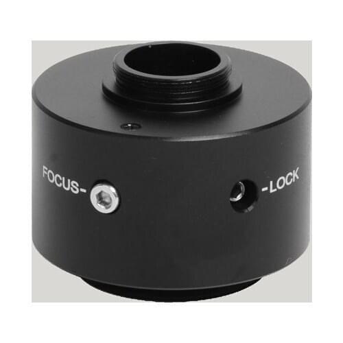 0.5X Parfocal Adjustable C-mount Adapter For Olympus BX CX MX SZ Microscope
