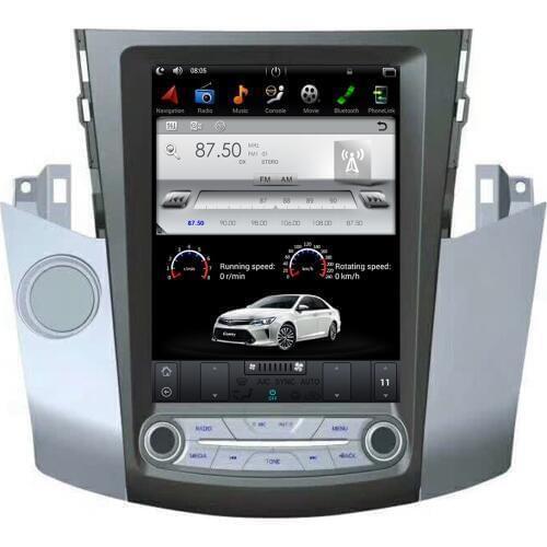 10.4 inch Vertical Screen Tesla Style Android Car DVD player GPS Navigation Radio auto for Toyota RAV4 RAV 4 2006-2012 2G 32G