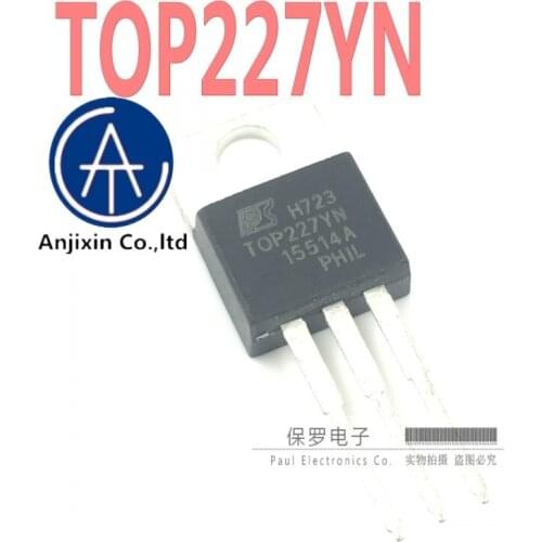 10pcs 100% orginal new real stock Power management chip TOP227YN TOP227Y TOP227 TO-220