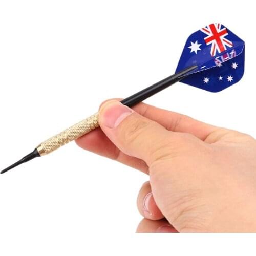 12pcs Soft Tip Darts With 36pcs Extra Tips Plastic Points Needle Electronic Dart