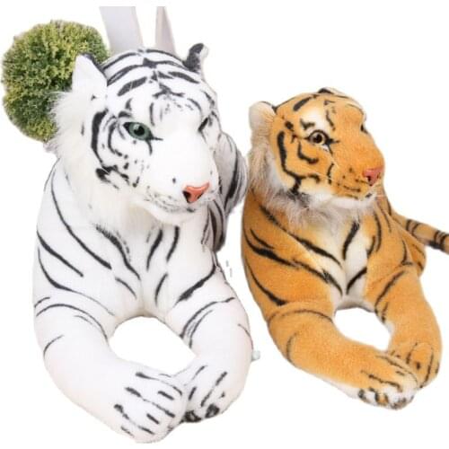 26cm Plush toy cloth doll artificial tiger south china tiger plush toy tiger Ultra-realistic simulation Tiger 2 colors