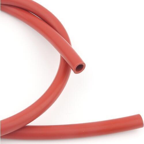 3m Inter Dia 13-19 25mm Large Silica Gel Hose Rusty Red Non-Toxic Aquarium Industrial Water Treatment Irrigation Mechanical Pipe