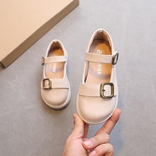 Baby Shoes Sweet Chic Lady Shoes New Girl Leather Shoes Bow Princess Shoes for Children Soft Sole Performance Hot School Shoes