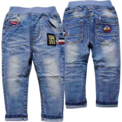 4105 baby boys jeans pants kids baby jeans soft denim pants spring autumn girls trousers unisex fashion new
