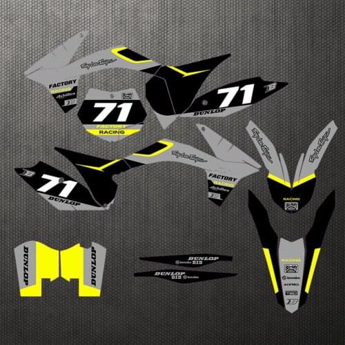 For KTM EXC XCW 2012 2013 Graphics backgrounds Decals Stickers Kits For KTM SX SXF XC XCF 2011 2012 125-200 250 300 350 450 500