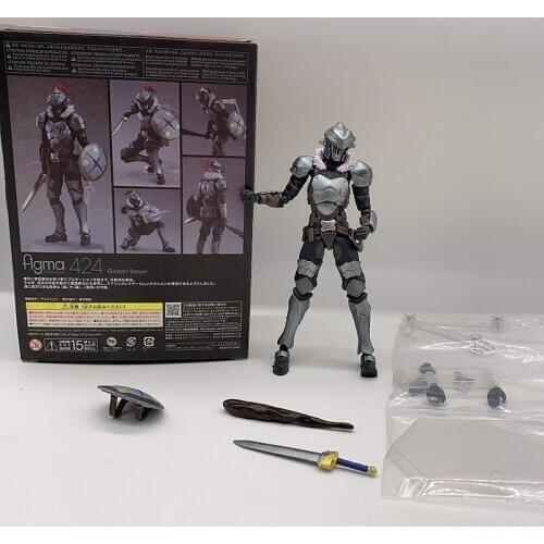 Goblin Slayer Figure Figma 424 Hunter Articulated Action Figure Collection Model Toys Doll Gift