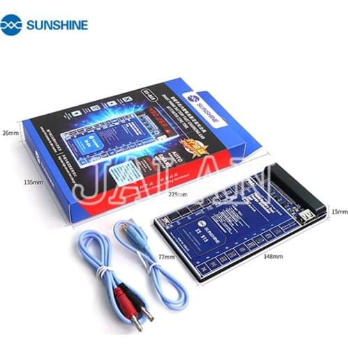 2020 Sunshine SS-915 Battery Activation Tool Universal For Phone X XS 11 Pro Max For Samsung Xiaomi Android Fast Charge Fixture