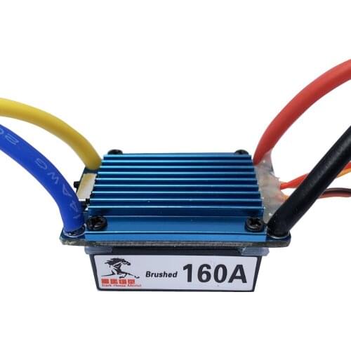 Svviss RC Boat 160A ESC 380/540/775 Brushed Motor Speed Controller Dual Mode Regulator Band Brake for 1:10 Car Bait Boat