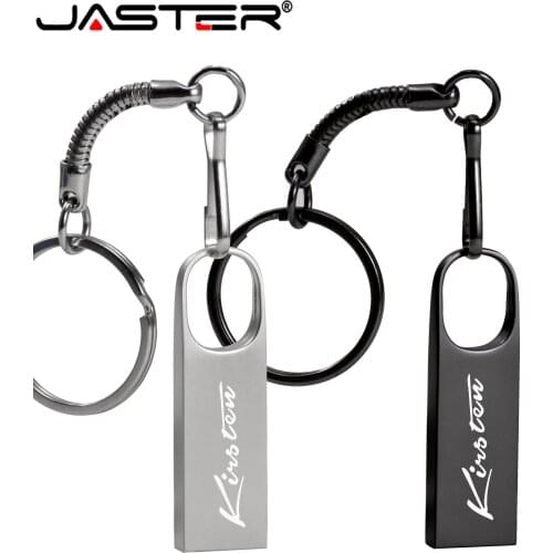 JASTER USB 2.0 hot new style metal USB Flash Drive 64GB 32GB 16GB 4GB USB Stick Metal Pen Drive (over 10pcs free logo)