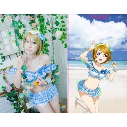 Love live cosplay costume KOIZUMI HANAYO bikini awakening Halloween dress anime cloth Free Shipping