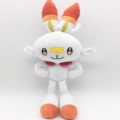 Sobble Scorbunny Gro0key Yamper Zacian Sirfetchd Cartoon Plush Toys Soft Stuffed Dolls Galar Region Collection Toys 20cm