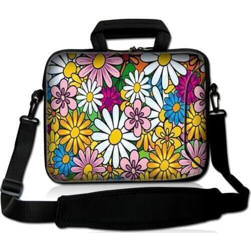 Daisy Laptop Shoulder Bag Sleeve 11.6 12 13.3 14 15.6 17 Notebook Bag For Macbook Air Pro 13 15 Dell Asus HP Acer Laptop Case