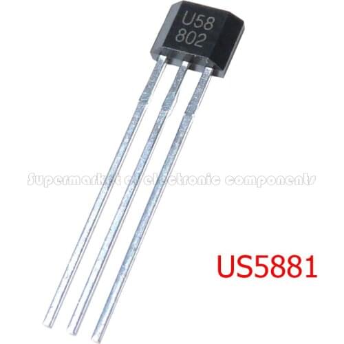 10PCS US5881 TO92S US5881LUA TO-92 New Original