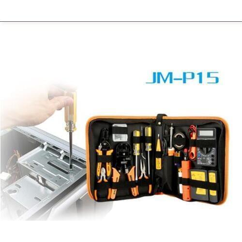Portable LAN Network Repair Tool Kit RJ45 RJ11 RJ12 Cable Tester Repair Set Professional Network Tool Kit Dropshipping