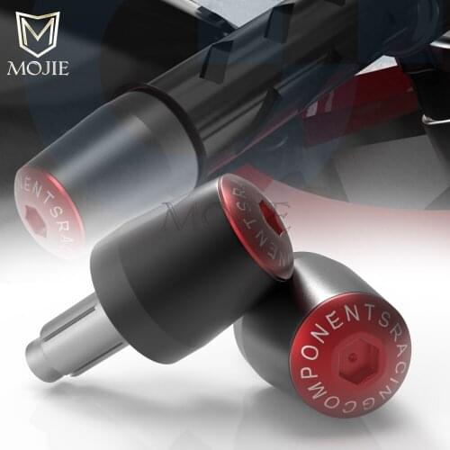 22MM Motorcycle Handlebar Grips Slider Cap Plug Hand Bar End For Honda VFR400 NC30 RVF400 NC35 VFR800 F MSX125 XL1000 VARADERO