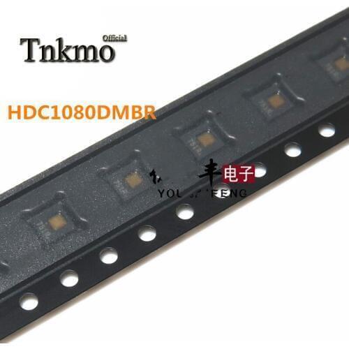 10PCS 20PCS 50PCS HDC1080DMBR WSON-6 HDC1080DMB WSON6 HDC1080 1080 Humidity Sensor New and original