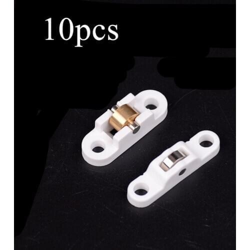 10pcs Screen Window Pulley Pure Copper Plastic Steel Wheels Rollers Sliding Door Anti-mosquito Windows Runners Hardware Tool